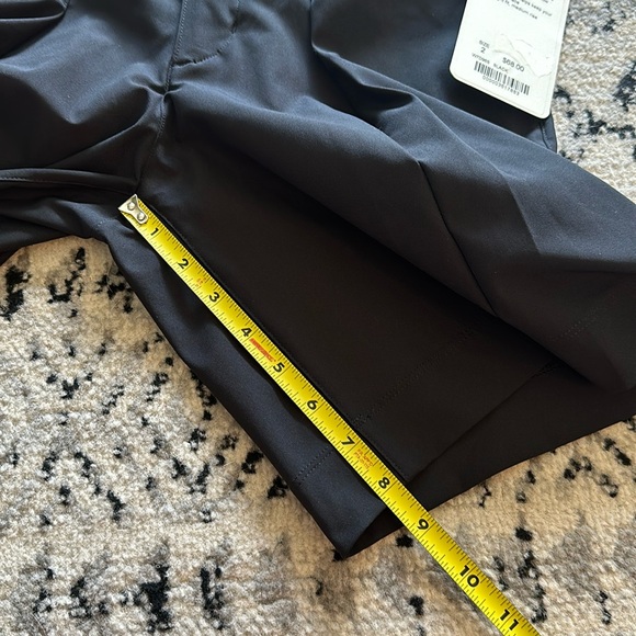 NWT Lululemon Athletica Long Story Short Shorts Black High Rise Women's Size 2 - Picture 13 of 14